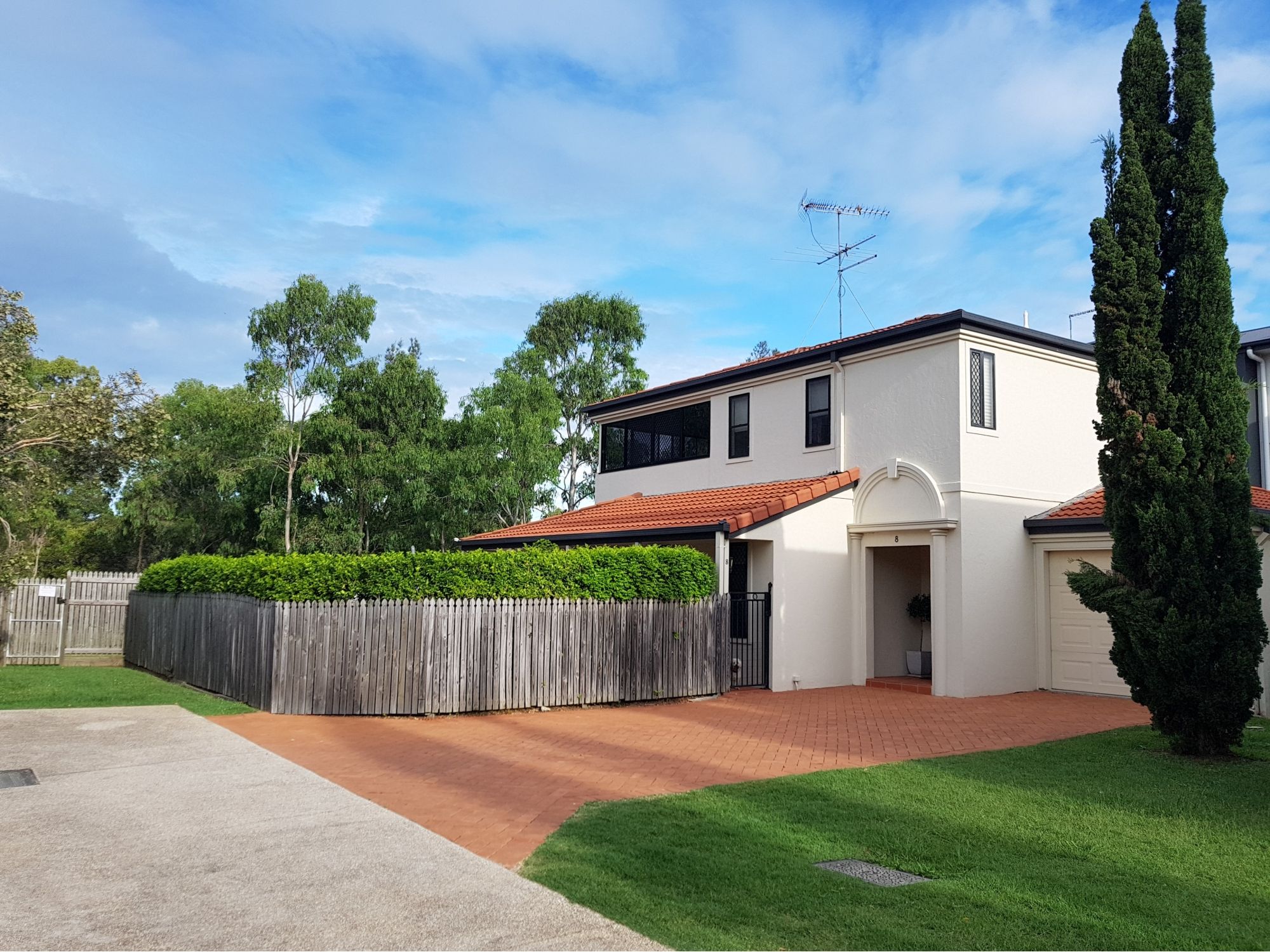 Unique stand alone 2 level townhouse with your own pool and spa near the beach overlooking water canals and walk to everything, one of a kind.