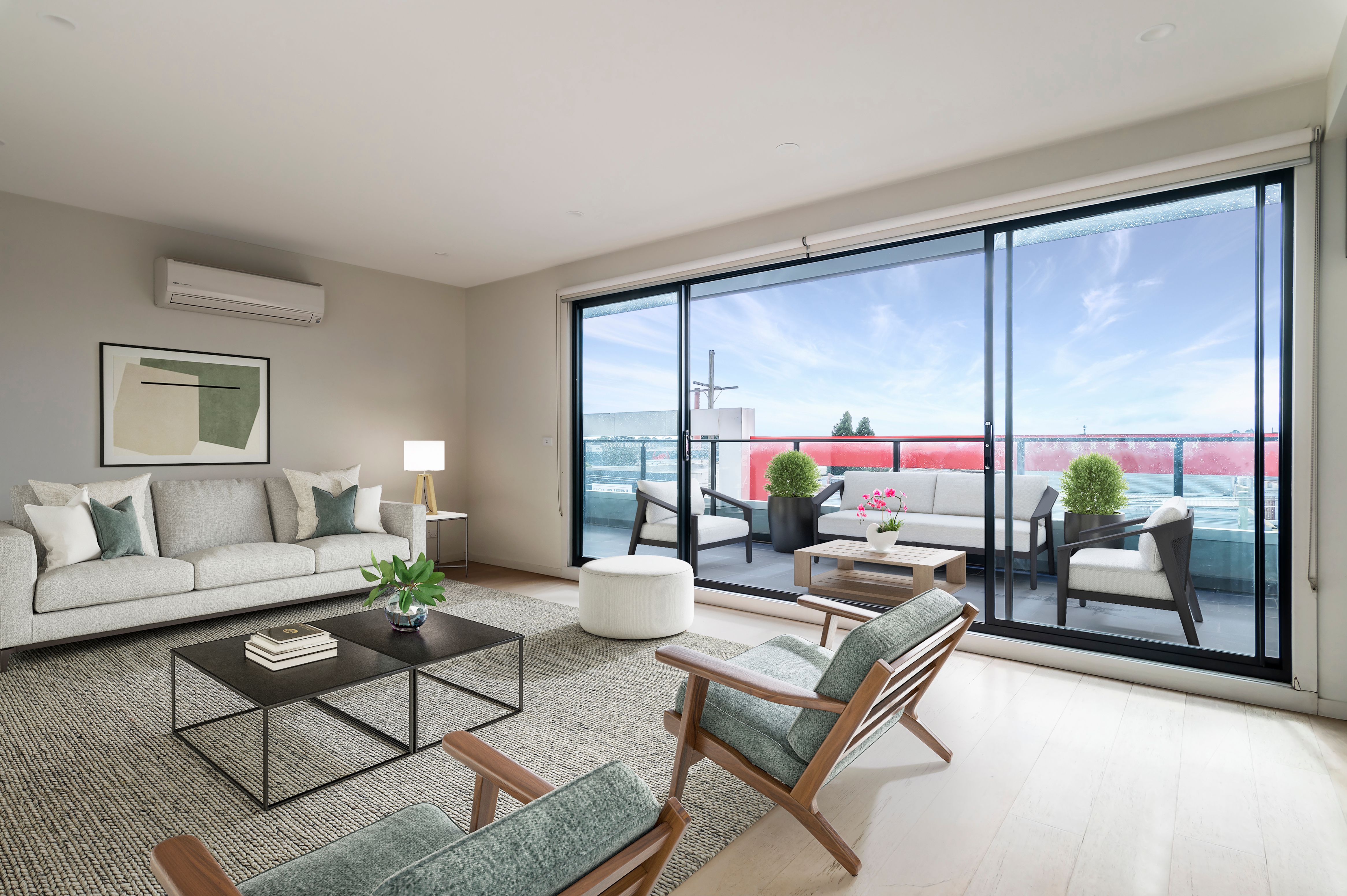 Sleek Living with Skyline Views -302/51 Gaffney St, Coburg