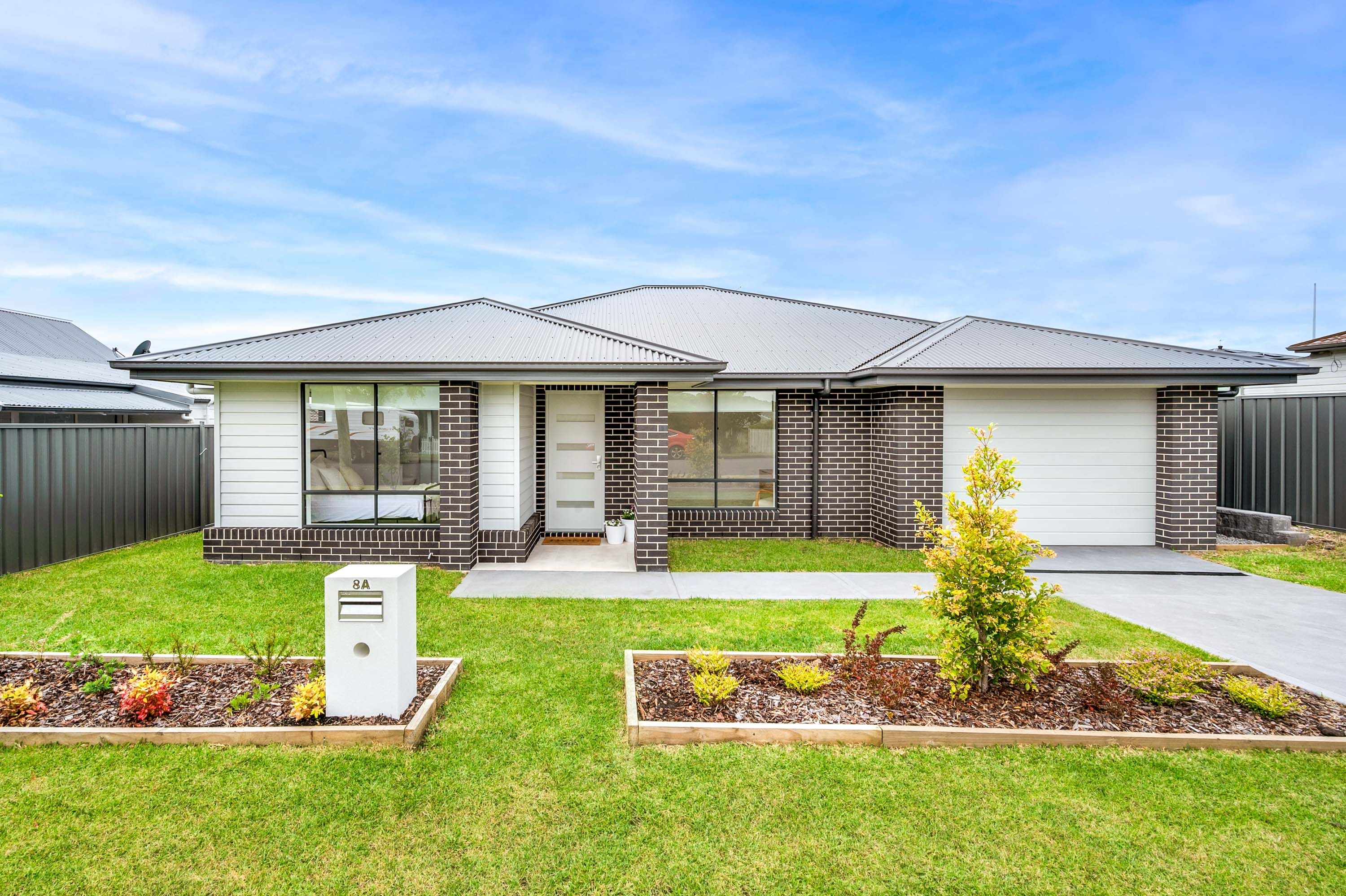 Newly built modern four bedroom home