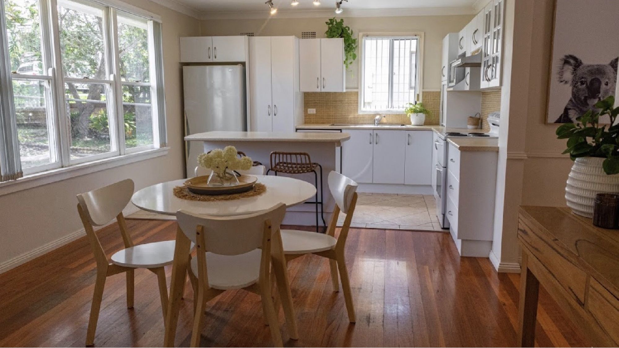 Picture Perfect Home with Tranquil Flowing Creek