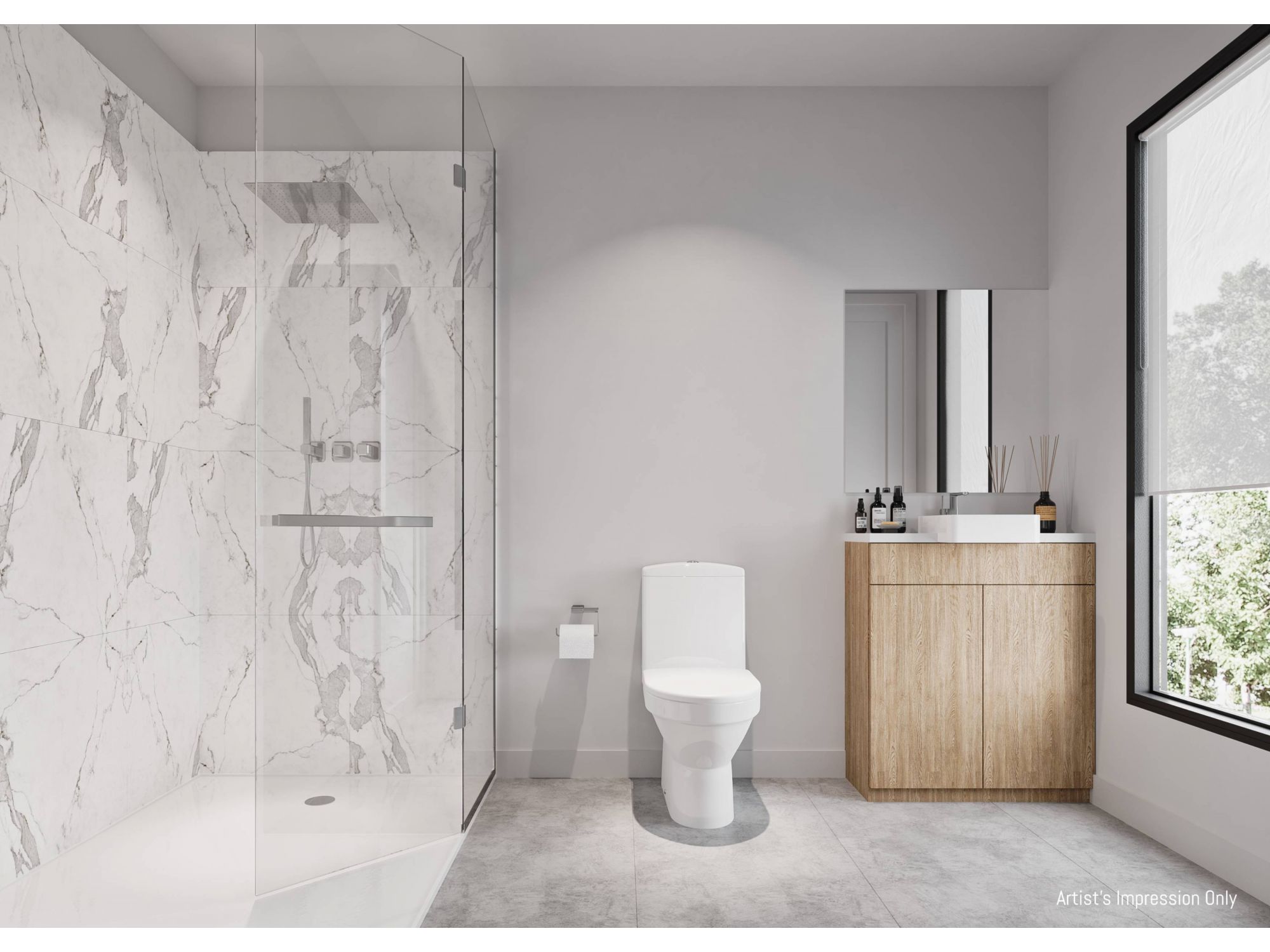 Brand new off-the-plan residence 150m from beach