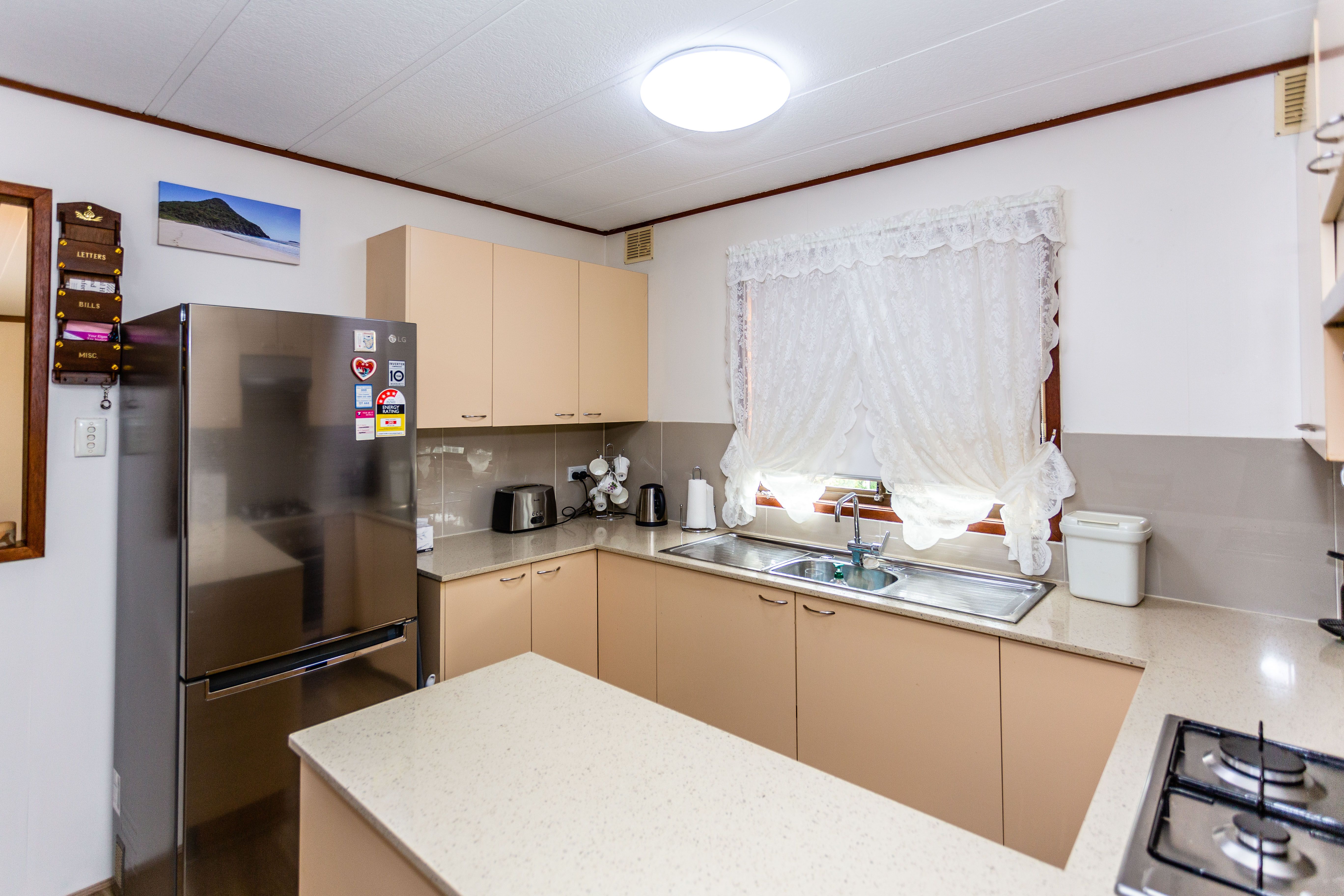 Renovated 2 bedroom home with huge rear yard.