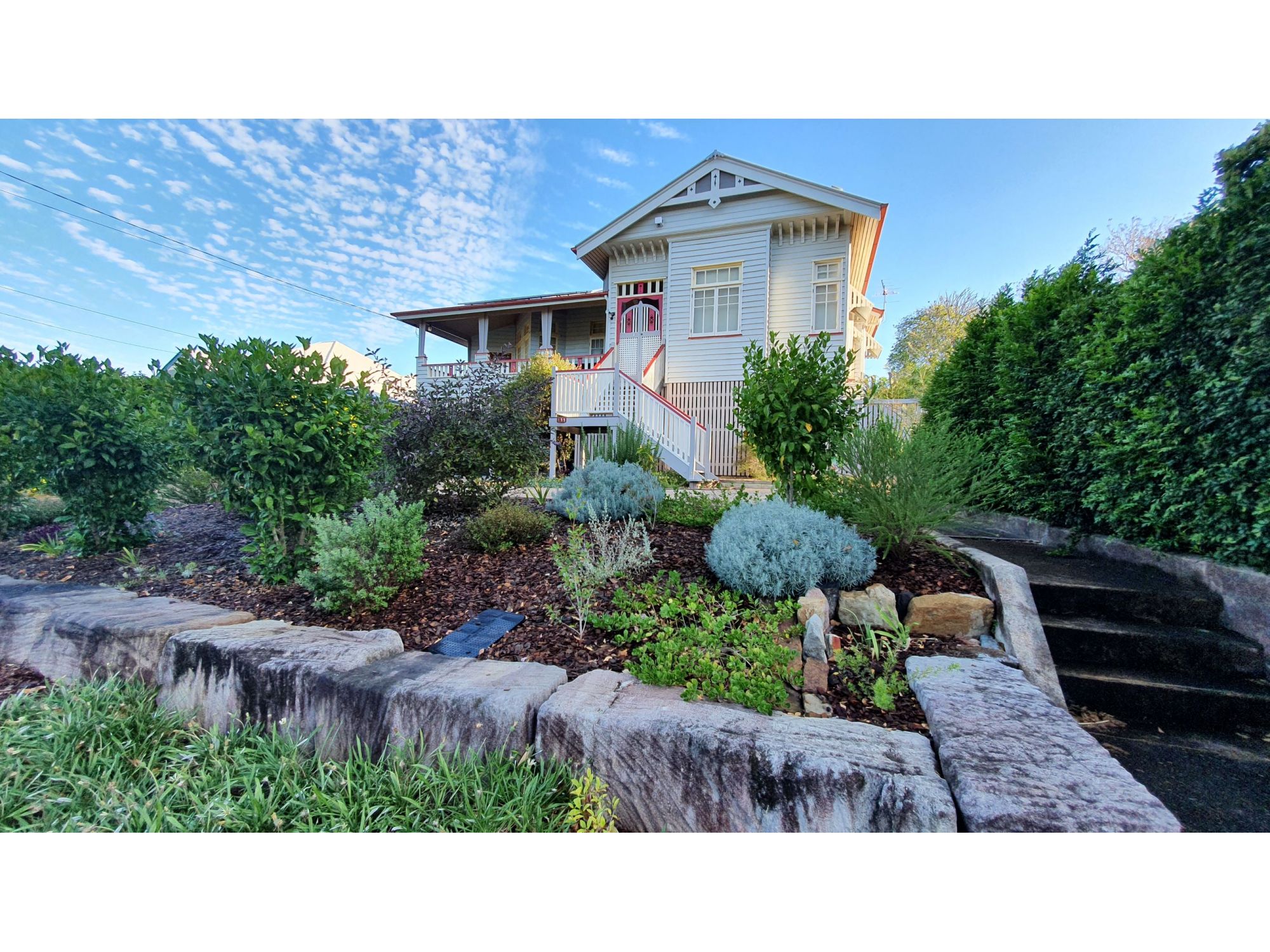 Beautiful character house high on the hill