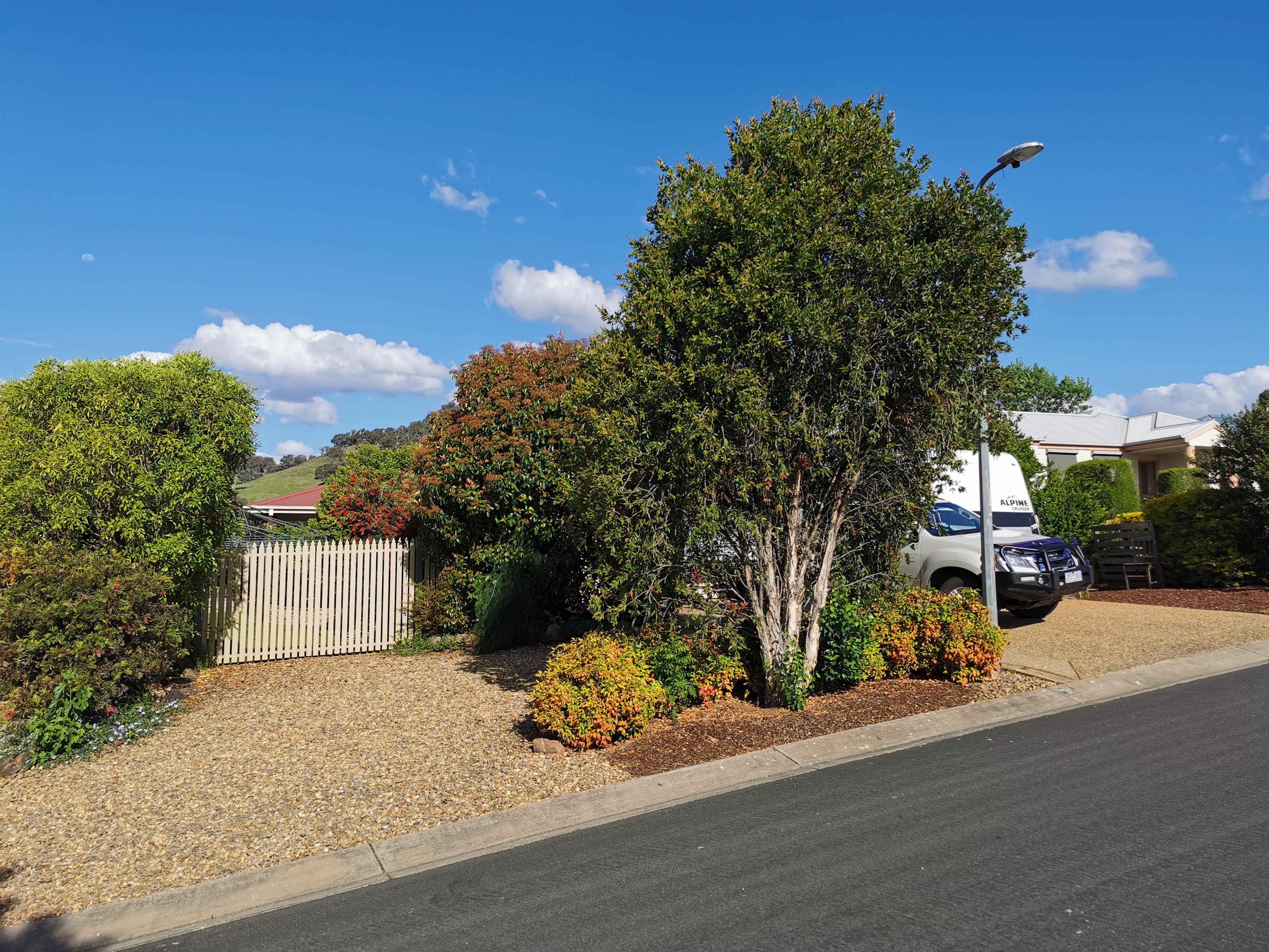 Private haven, mature garden, cosy character home in elevated position, convenient location